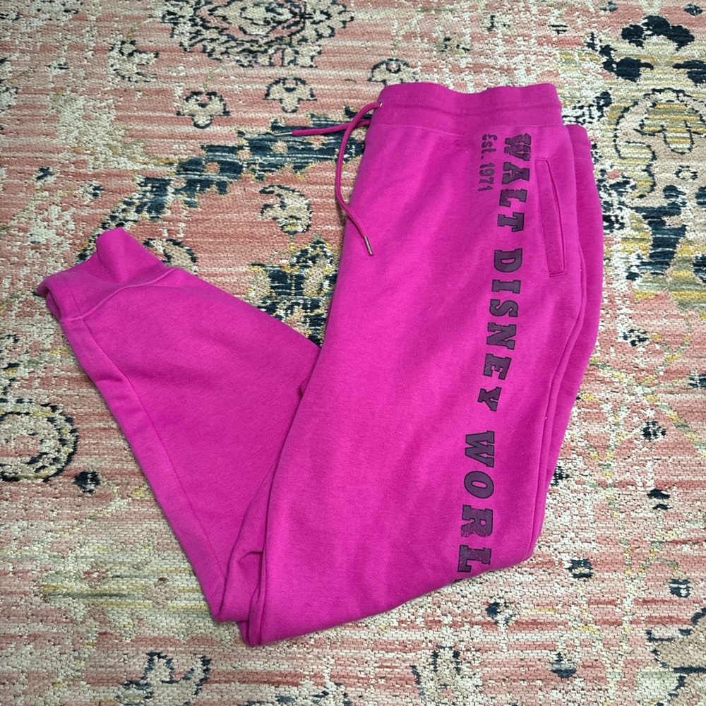 Walt Disney World sweatpants.